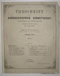 KNAG, - Tijdschrift van het Aardrijkskundig Genootschap. Jaargang 1874, No. 1. Onder redactie van C.M. Kan & N.W. Posthumus.