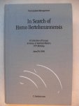 A Collection of Essays in honor of Reinhard Mohns 75th Birthday - In search of Homo Bertelsmannensis