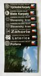Diverse auteurs - 7 boekjes natuurgebieden in Tsjechie: Pol'ana, Latorica, Zahorie, Vychodne Karpaty, Slovensky kras (2x + losse plattegrond), Biele Karpaty