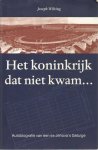 Wilting, J. - Het koninkrijk dat niet kwam. Autobiografie van een ex-Jehova's Getuige