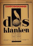  - Kampioensnummer DOS Klanken -Eerste Klasse B (1954)