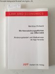 Ehrhardt, Matthias: - Die Kennzeichnungspflichten von §95d UrhG: Änderungsbedarf und Maßnahmen de lege ferenda (Law and Economics)