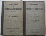  W.R. van Hoevell - Tijdschrift voor Nederlandsch-Indie.Jaargang 1861 23e Jrg. (2 vols compleet afl 1-12).