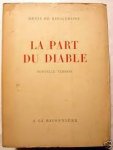 Rougemont, Denis de - La part du diable, nouvelle version