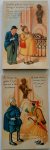  - Manneken-Pis Brussels Bruxelles Serie 1, 10 kaarten in mapje prima staat humor twee talig Frans Engels jaren +/-1920