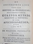 Frederik Adolf Lampe - De gestalte der bruyd Christi. Voor haaren voortgang uyt Babel. Getoont in verscheide predikatien over Openb. XIV: vs. 1 tot 5. Nevens eenige andere heylige mengelstoffen. Waar by op nieuw nog gevoegd zyn twee predikatien over Psalm XCIII: 5. en Open