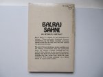 P.C. Joshi - Balraj Sahni - an Intimate Portrait