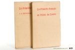 Bouchot, Henri / Léopold Delisle / J.J. Guiffrey / a.o. - Exposition des Primitifs Français au Palais du Louvre (Pavillon de Marsan) et à la Bibliothèque Nationale. [ 2 volumes ]. Tirage à part à 300 exemplaires numérotés sur vélin d'Arches. No. 275.