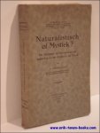 STUBBE, A.; - NATURALISTISCH OF MYSTIEK ? HET PROBLEEM DER RENAISSANCE ALS AANLEIDING TOT HET PROBLEEM DER BAROK,