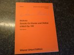 Brahms; Johannes (1833 – 1897) - Sonate für Klavier und Violine d-Moll Op. 108; Nach dem Originaldruck (Urtextausgabe) (Urtext)  voor: Viool, piano
