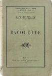 De Musset Paul - La bavolette