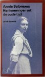 A. Salomons, H.G.M. Prick - Herinneringen uit de oude tijd Aan schrijvers die ik persoonlijk heb gekend