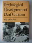 Marschark, Marc - Psychological Development of Deaf Children