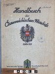 Jur. Arthur Katz-Foerstner - Handbuch der Österreichischen Wirtschaft 1924/25