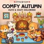  - Comfy autumn - Coloring Book Cafe Cute & cozy coloring