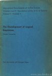 JOERGENSEN, J. - The development of logical empiricism. Postscript by N.M. Martin.