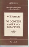 Juffer, Anneke - Memoreeks: W.F. Hermans - De donkere kamer van Damokles