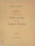 Jean Cocteau 14469 - Dessins en marge du texte des Chevaliers de la Table Ronde
