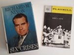 Nixon, R - Signiture and text of Richard Nixon in his book Six Crises