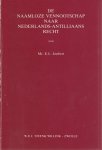 Joubert, E.L. - De naamloze vennootschap naar Nederlands-Antilliaans recht