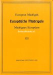 Kraus, Egon - Europäische Madrigale