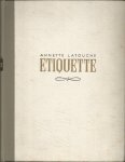 Latouche, Annette - Etiquette