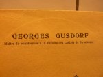 Gusdorf, Georges - Traité de L'Existence Morale