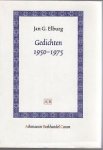 Jan G. Elburg - Gedichten 1950-1975