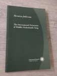 Hermina Joldersma - The international dimension of middle-Netherlandic Song