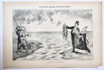 Braakensiek, Johan (1858-1940) - [Original lithograph/lithografie by Johan Braakensiek] De feestelijke ontvangst van Generaal Roberts, 28 October 1900, 1 pp.