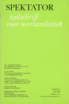 Booij, G.E. e.a. (red.) - Spektator. Tijdschrift voor neerlandistiek, jaargang 15, nummer 2, 1985-1986 / oktober