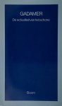 Hans Gadamer - De Actualiteit Van Het Schone