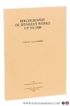 Kingma, J. / A. K. Offenberg. - Bibliography of Spinoza's Works up to 1800. [ corrected and annotated reproduction from 1977 edition ].