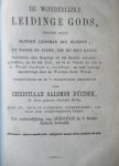 Duitsch, Christiaan Salomon - De wonderlijke leidinge Gods, omtrent eenen blinden leidsman der blinden, op wegen en paden die hij niet kende.