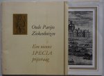 - Oude Parijse Ziekenhuizen Een nieuwe specia prijsvraag Mapje met 7 losse gevouwen kaarten met aan de voorkant afbeeldingen van ziekenhuizen en binnen in informatieve tekst - Oude Parijse Ziekenhuizen Een nieuwe specia prijsvraag Mapje met 7 losse gevouwen kaarten met aan de voorkant afbeeldingen van ziekenhuizen en binnen in informatieve tekst