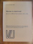 Heide Dr.A. van der - MESSIAS IN MEERVOUD - het leven van Mozes Chaim Luzzatto ~ Rede uitgesproken bij aanvaarding ambt 13 april 1984