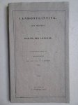 N.n.. - Land-ontginning, een middel tot wering der armoede. Uitgegeven door de Maatschappij tot Nut van 't Algemeen.