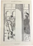 Braakensiek, Johan (1858-1940) - [Original lithograph/lithografie by Johan Braakensiek] Het crisislied van een Hofpoëet, 10 maart 1907, 1 p.