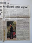 Ruiter, Joost de - Wim Oepts is nu 80 en vecht al 62 jaar met verf  (1904 - 1988).