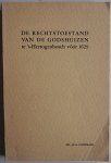 Coopmans J P A - De rechtstoestand van de Godshuizen te `s-Hertogenbosch vóór 1629