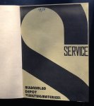 H.J. Smedema e.a. - SERVICE maandblad depot vliegtuigmaterieel  jaargang 10 1978