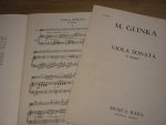 Glinka; Mikhail (1804-1857) - Viola Sonata d-minor