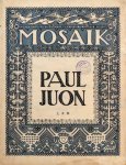 Juon, Paul: - Mosaik. Lyrische Stücke für Klavier. I. Gösta Berling. Ausgewählt und herausgegeben von Paul Schramm