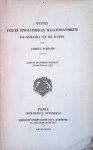 Ferrand, Gabriel - Quatre textes épigraphiques Malayo-Sanskrits du Sumatra et de Banka