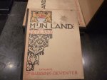 Nijland, G.J. - Mijn Land, reeks plaatjes albums  deel 1 t/m 11