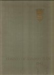 Forshaw, J.H. / Abercrombie, P. - County of London Plan. Prepared for the London County Council
