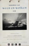 H.G. Cannegieter, A.J. Aalders - Kalender van weer en wolken 1948