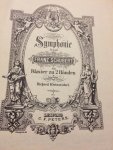 Schubert - Symphonie h moll (Unvollendete) Klavier zu 2 Händen (Edition Peters Nr. 1311)