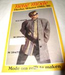 Neue Mode red. - Neue Mode Herfst/Winter 1985/86  - Mode om zelf te maken