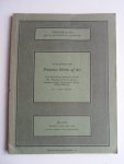 Catalogue Sotheby & Co - Primitive Works of Art, Property Mr Frederik Wolff-Knize,  African, Ocenanic, American  and Indian art